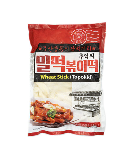 WHEAT TOPOKKI 1KG<br>서원 밀떡볶이떡 1KG
