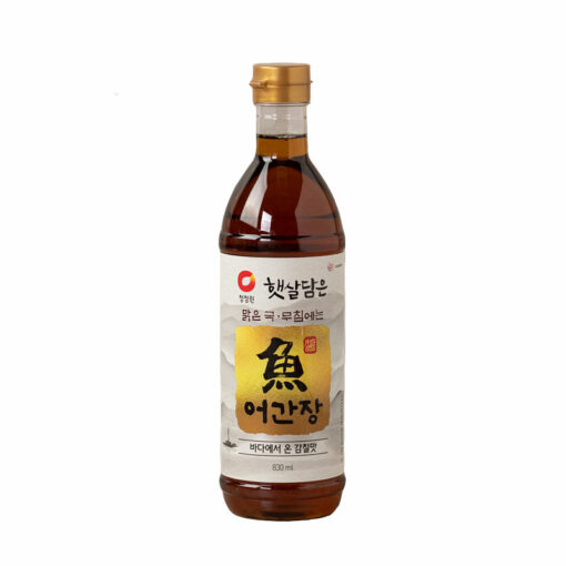 FISH SOYSAUCE, 830ML<br>청정원) 햇살담은 어간장 830ML