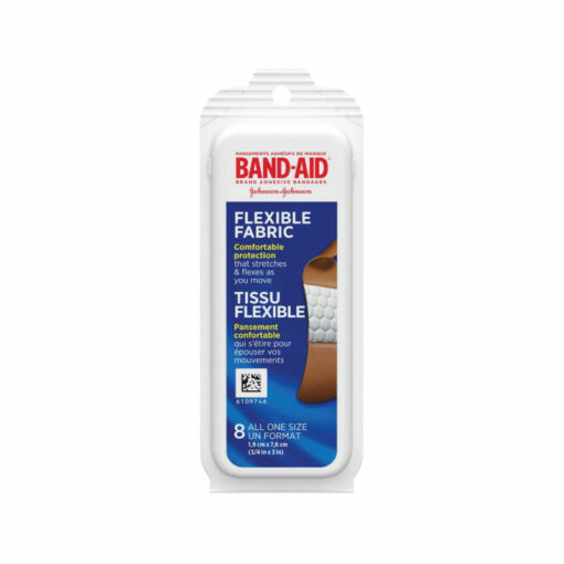 P_BAND-AID) Flexible Fabric Travel 8PK <BR>BAND-AID) 여행용 밴드 8개