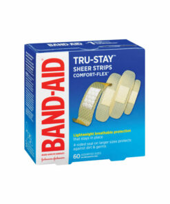 P_BAND-AID) Plastic Comfort Flex Bandages Assorted, 60 Each<BR>BAND-AID) 밴드 60개