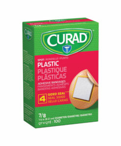 P_CURAD) Plastic Spot Adhesive Bandages 100<BR>CURAD) 밴드 원 100개