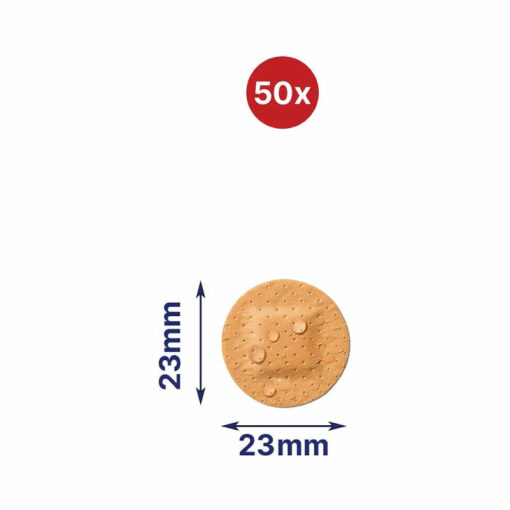 P_Elastoplast Plastic Water-Resistant Bandages 50 spots<BR>밴드 원 50개 - Image 3