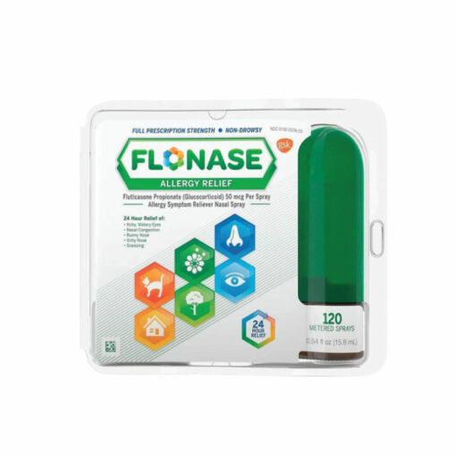 P_Flonase Allergy Relief Nasal Spray 120 Dose<BR>코 알러지 스프레이 120 Dose
