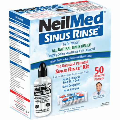 P_NEILMED SINUFLO READY RINSE KIT (BOTTLE 240ML+ RINSE 50) <BR>코세척 키트 (통 240ML + 50 분말)