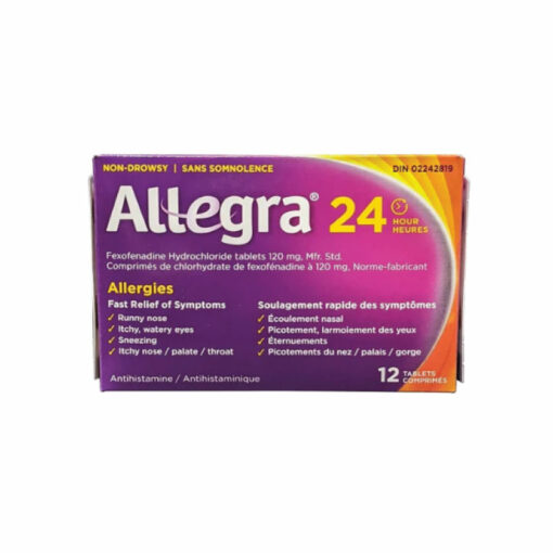 P_Allegra 24HR/ 120mg 12tablets<br>알러지 10tablets