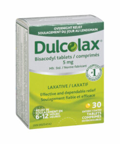 P_Dulcolax Laxative Bisacodyl Tablets 5 Mg, 30tablets<br>Dulcolax) 변비약 30정