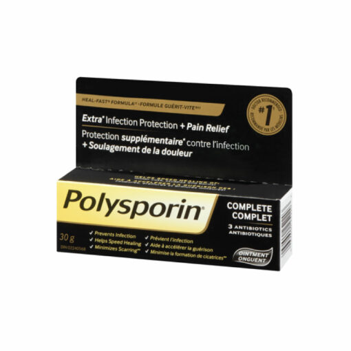 Polysporin Complete Antibiotic Ointment 30g<BR>폴리스포린 컴플릿 항생 연고제 30g