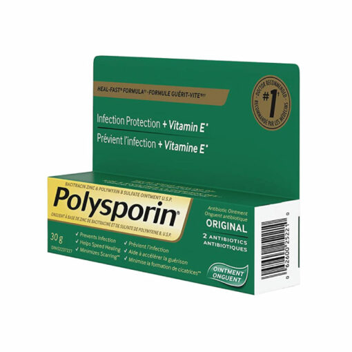 Polysporin Original Heal Fast formula Ointment, 30g<br>폴리스포린 오리지널 항생 연고제 15g
