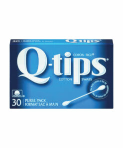 Q-tips Cotton Swabs Travel Size Case 30<BR>Q-tips 면봉 30개