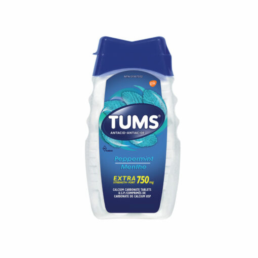 P_TUMS Peppermint extra 750mg, 100count<br>위장약