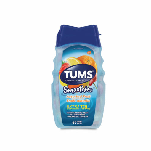 P_TUMS Smoothies extra 750mg, 60count<br>위장약