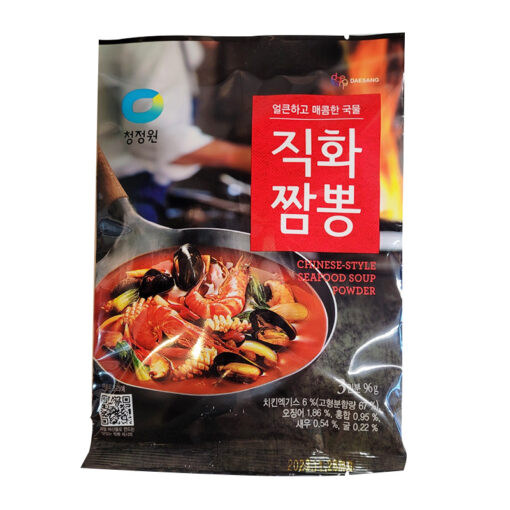CHINESE-STYLE SEAFOOD SOUP POWDER 96G<br>청정원) 직화짬뽕분말 96G