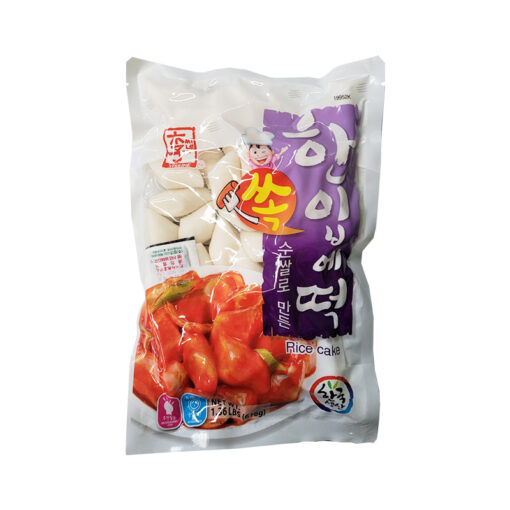 RICE CAKE 1.36LBS(616G)<br>이씨) 한입에 쏙 쌀떡볶이떡 616g
