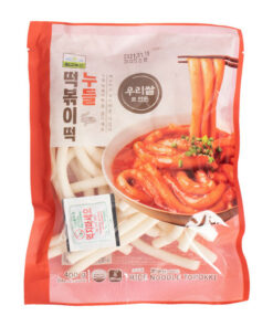 CK) NOODLE RICE CAKE 400G<br>칠갑) 쌀누들 떡볶이떡 400G
