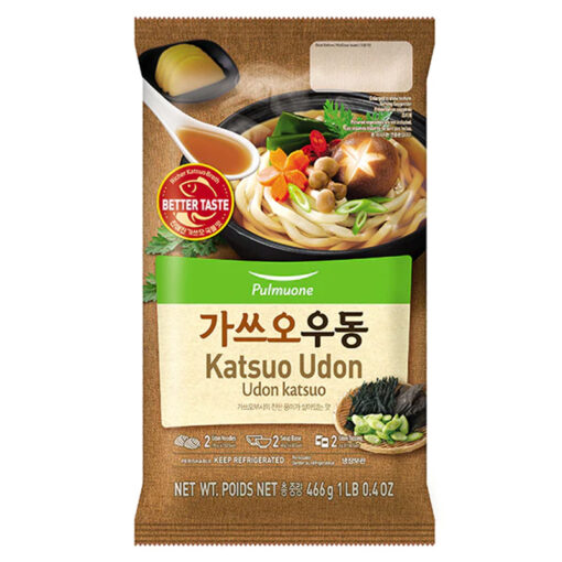 PULMUONE) Katsuo Udon 466g<br>풀무원) 가쓰오 우동 466g (*EXP: 25.MAY.25)