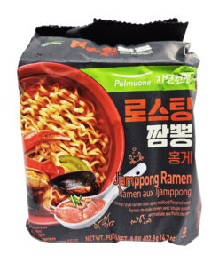 PULMUONE) Jjamppong Ramen 402.8g<br>풀무원) 로스팅 짬뽕 - 홍게 402.8g