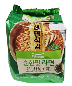 PULMUONE) Mild Ramen 4PK풀무원) 순한맛 라면 4PK