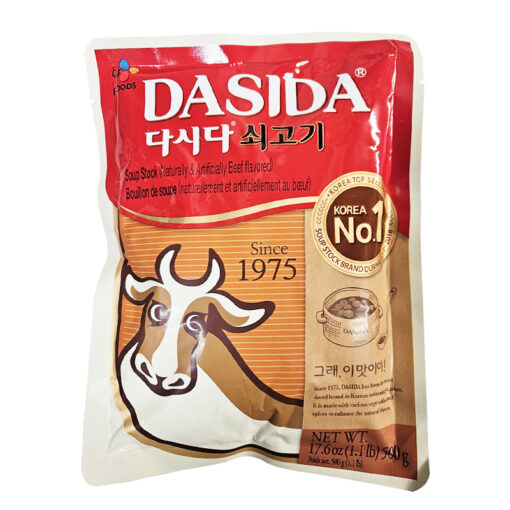 CJ) SOUP STOCK BEEF FLAVOR 500g<br>CJ) 쇠고기다시다 500g