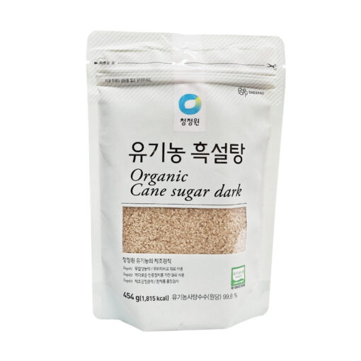 Cjo) Dark Sugar, Organic 454g<br>청정원) 유기농 흑설탕 454g
