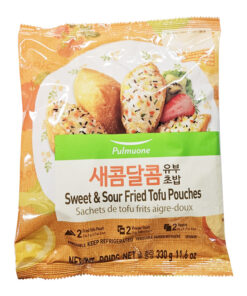 PMO) Fried Tofu, Sweet & Sour 330g<br>풀무원) 새콤달콤 유부 330g (*EXP: 25.MAY.6)