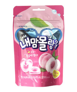 CRW) HEART GUMMY, PEACH<br>크라운) 내맘몰랑 젤리, 복숭아 50G