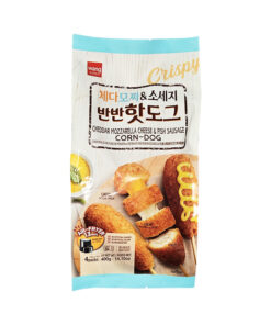 Corn Dog, Chedd/Mozza 400g<br>왕) 체다모짜 소세지 핫도그 400g