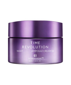 MISSHA) TIME REVOLUTION NIGHT AMPOULE CREAM 5X 50ML 미샤) 타임 레볼루션 나이트 앰플크림 5X 50ML