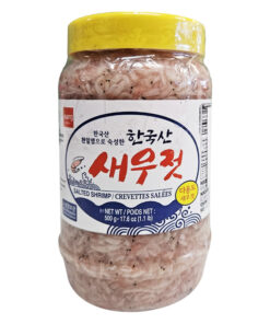 SALTED SHRIMP 500G<br>왕) 새우젓, 한국산 500G