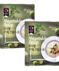 VEGETABLE CREAM SOUP 60G X 2FOR<br>청정원) 야채크림스프 60G X 2FOR