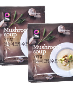 MUSHROOM CREAMY SOUP 60G X 2FOR<bR>청정원) 우리쌀 양송이 크림스프 60G X 2FOR