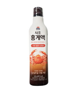 SJ) RED SNOW CRAB SAUCE<br>사조) 홍게액 500G