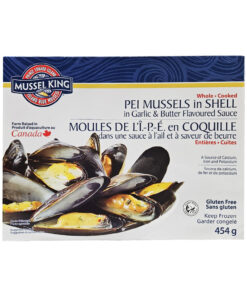 Aquastar) Pei Mussels in Shell, Gralic & Butter 454g<br>Pei 홍합, 갈릭 & 버터 454g