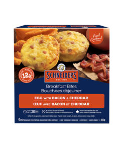 SCHNEIDERS) Breakfast Bites-Egg with Bacon&Cheddar 224g