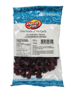 DDPK) GRANBERRIES, DRIED 250G<br>DDPK) 크랜베리 250G