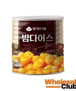 CANNED DICED CHESTNUT<br>대두) 밤다이스 3KG