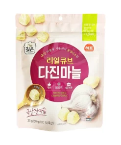 SJ) Minced Garlic Cube 23g<br>사조) 리얼큐브 다진마늘 23g