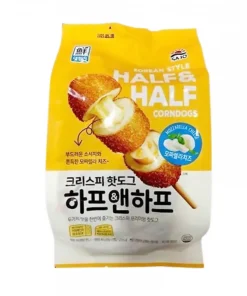 DAERIM) HALF & HALF HOT DOG 400G<br>대림) 하프앤하프 핫도그 400G
