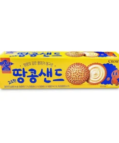 PEANUT BUTTER SAND BISCUIT 93G<br>크라운)국희땅콩샌드 93G