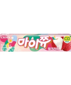 MYCHEW SOFT CANDY PINK LITCHI 44G<br>마이쮸 핑크리치 44G