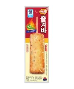 DAERIM) FROZEN FRIED FISHCAKE BAR (SPICY)<br>대림) 매콤 즐겨바 70G