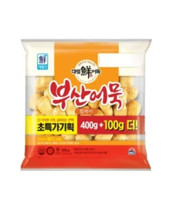 DAERIM) FROZEN FRIED FISH BALLS<br>대림) 부산어묵 범벅이 기획 400G+100G