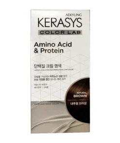 KERASYS)HAIR DYE CREAM, NATURAL BROWN케라시스) 단백질 크림 염색 (내추럴 브라운)