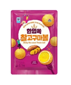 DAERIM) BITE-SIZED GLUTINOUS SWEET POTATO BALL<br>대림) 한입쏙찰고구마볼 1KG