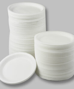 DISPOSABLE PAPER DISH (LUNCH PLATES) 15P<br>일회용 종이 접시(LUNCH PLATES) 15P