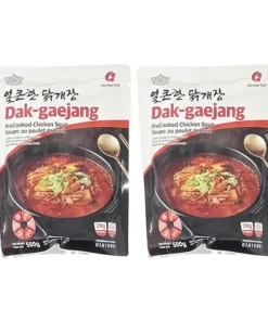 Dak-gaejang(Pre-cooked Chicken Soup) 500g X 2FOR<br>마니커) 닭개장 500g X 2FOR