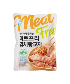DAERIM) MEET-FREE KIMCHI DUMPLINGS 350G<br>대림) 미트프리 김치 왕교자 350G