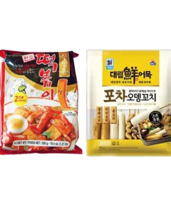 **온라인 단독 ** 분식 2인 세트 (신당동떡볶이+ 포차오뎅꼬치)