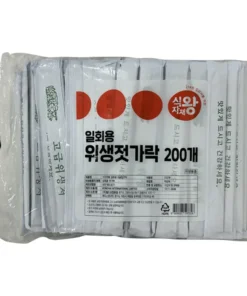 FOODIST) DISPOSABLE BAMBOO CHOPSTICKS<br>푸디스트) 일회용 대나무 젓가락 200개