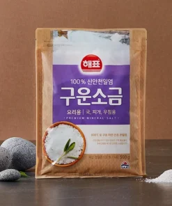 HP) PREMIUM MINERAL SALT 500G<br>해표) 구운소금 500G